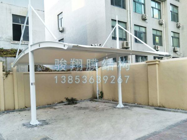 濱州海通地產藍郡膜結構車棚